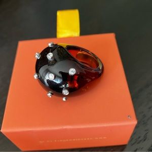 Miriam Salat cocktail ring size 5.5